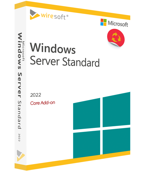 MICROSOFT WINDOWS SERVER 2022 STANDARD 2-CORE