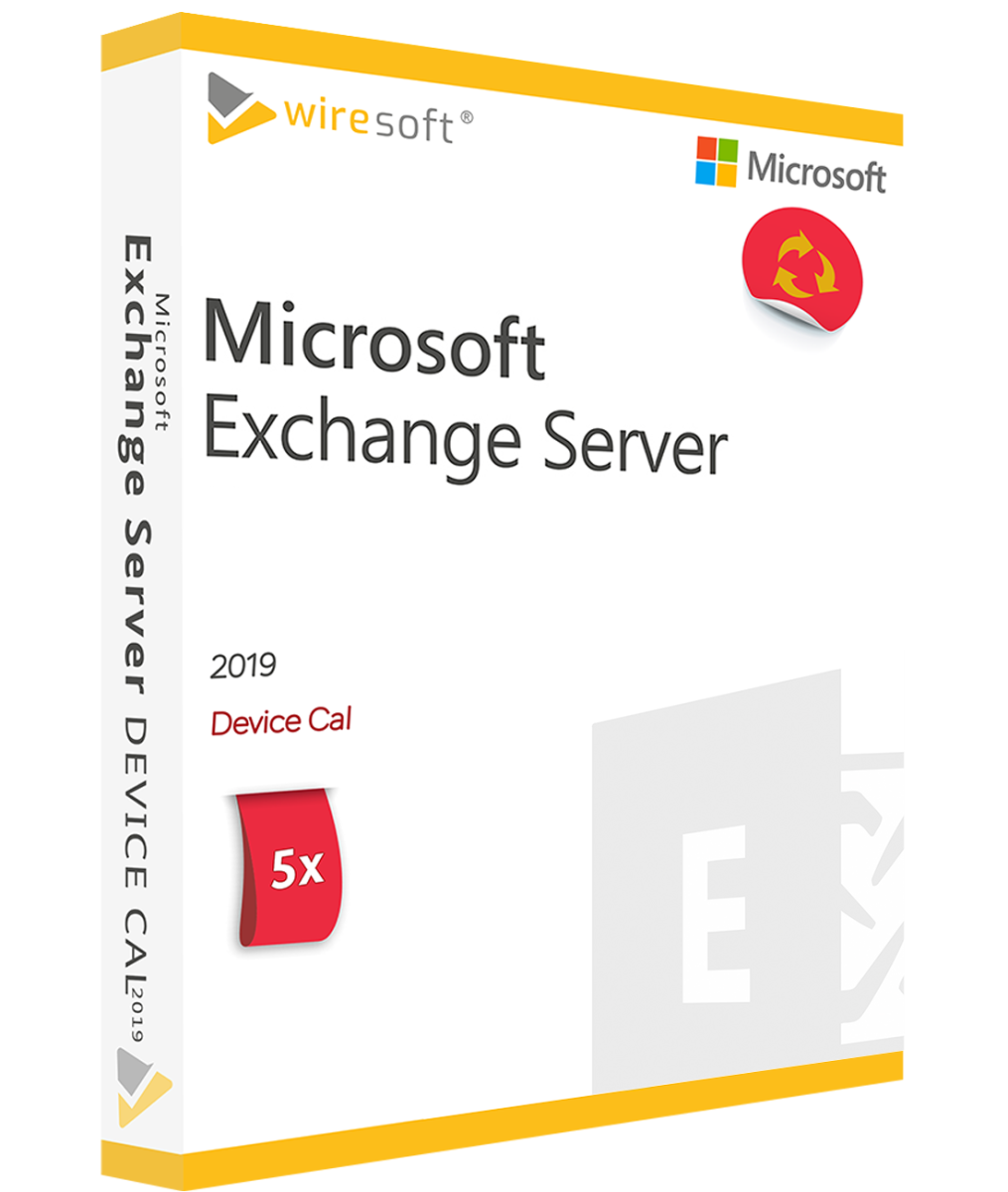 Microsoft CAL for Windows Exchange Server 2019 Wiresoft