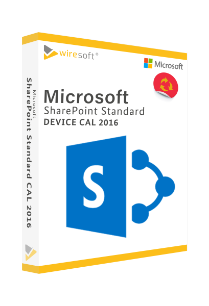 MICROSOFT SHAREPOINT SERVER 2016 STANDARD DEVICE CAL